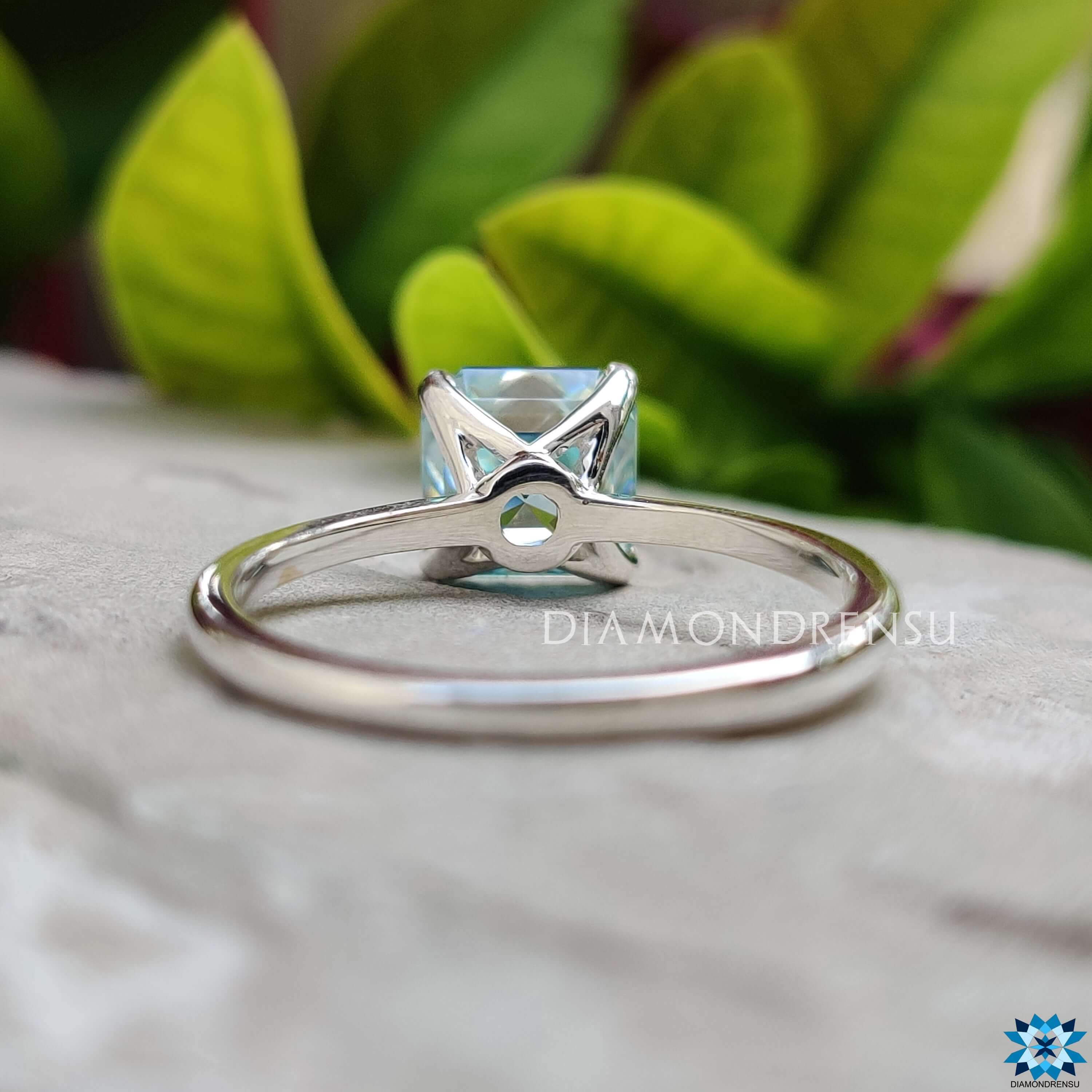 affordable moissanite engagement rings - diamondrensu