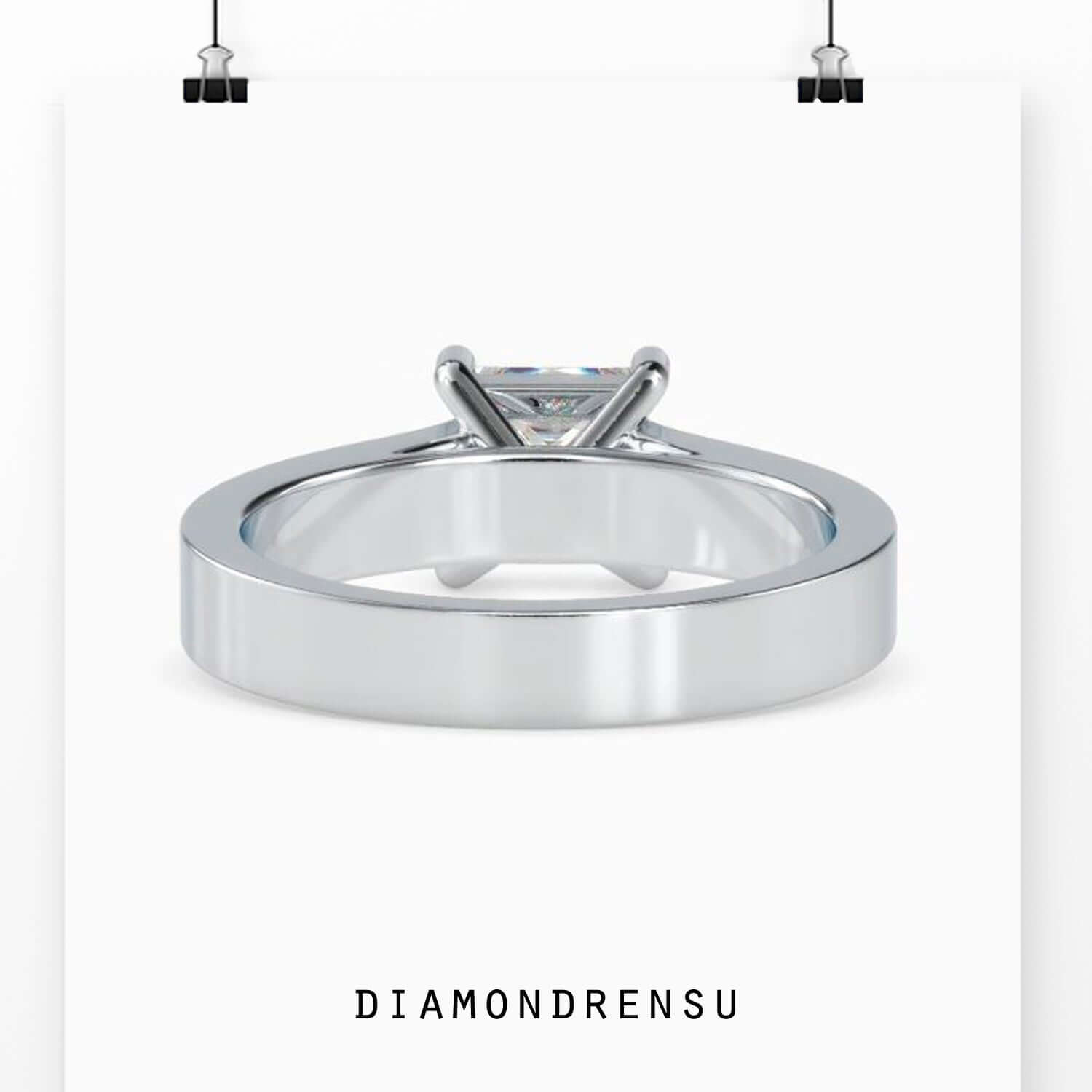 moissanite wedding rings - diamondrensu