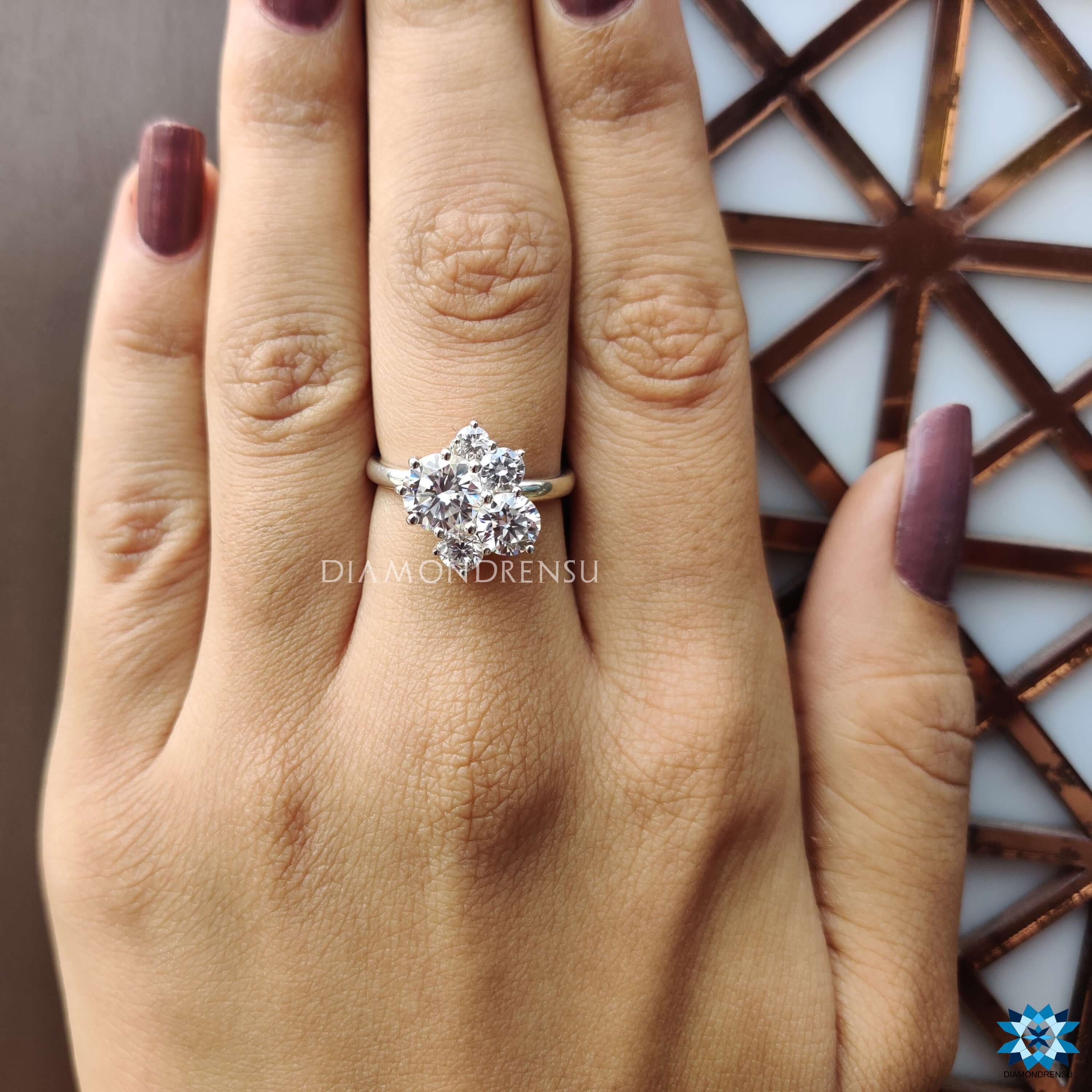 moissanite wedding rings - diamondrensu