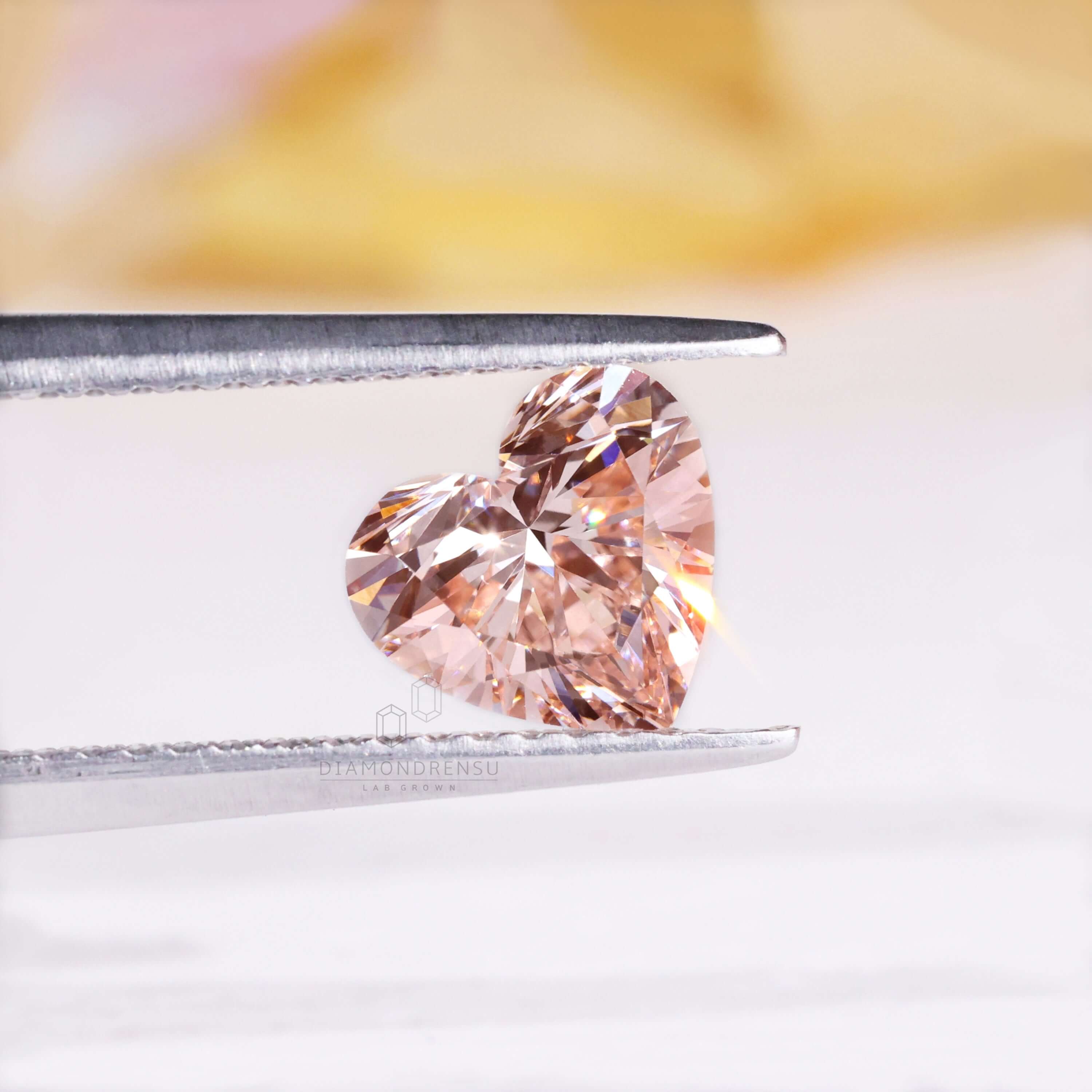 1 ct lab grown diamond pink color - diamondrensu