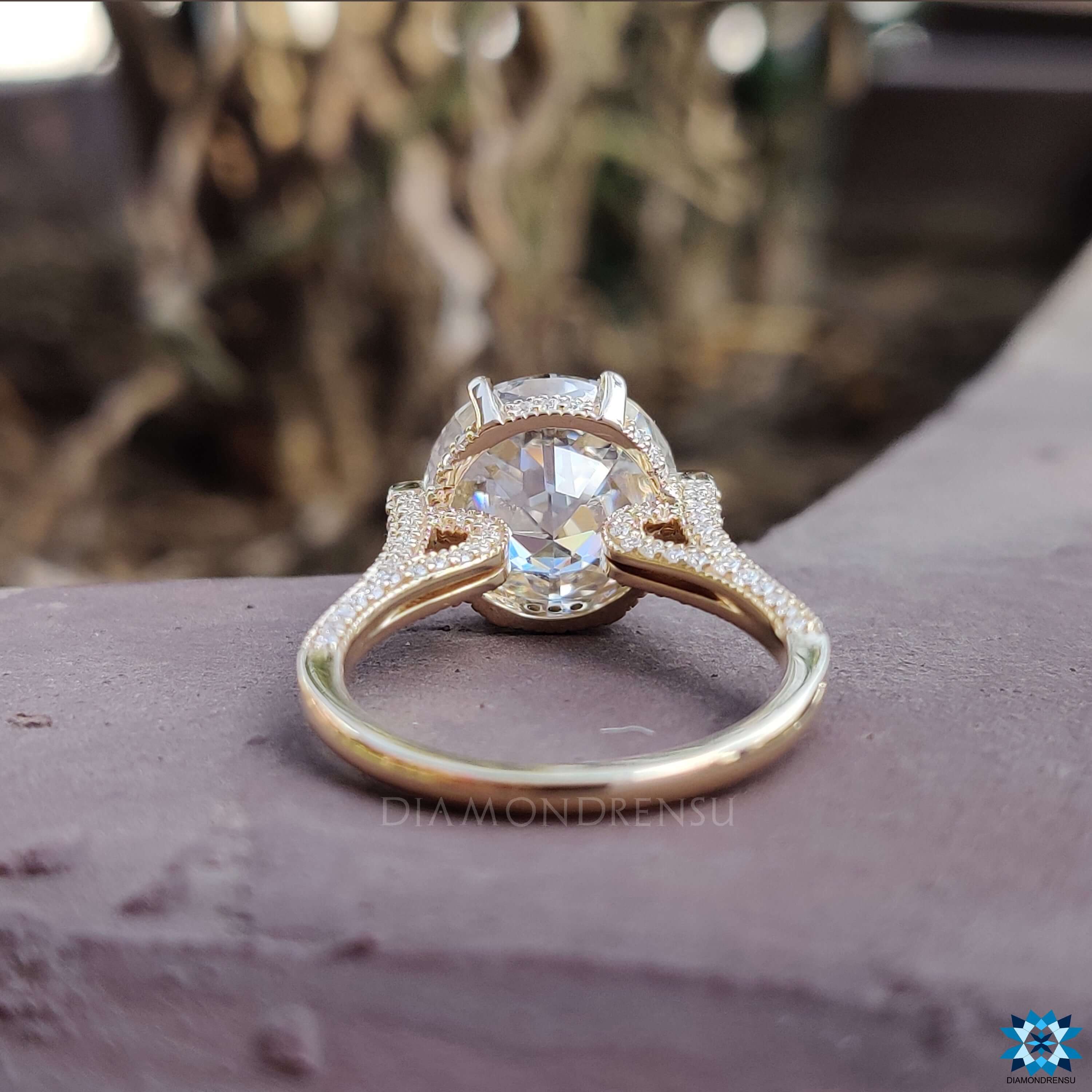 customized engagement ring - dimaondrensu