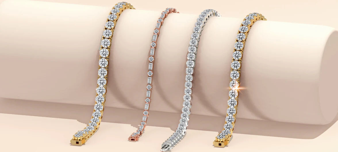 Lab Grown Diamond Bracelets