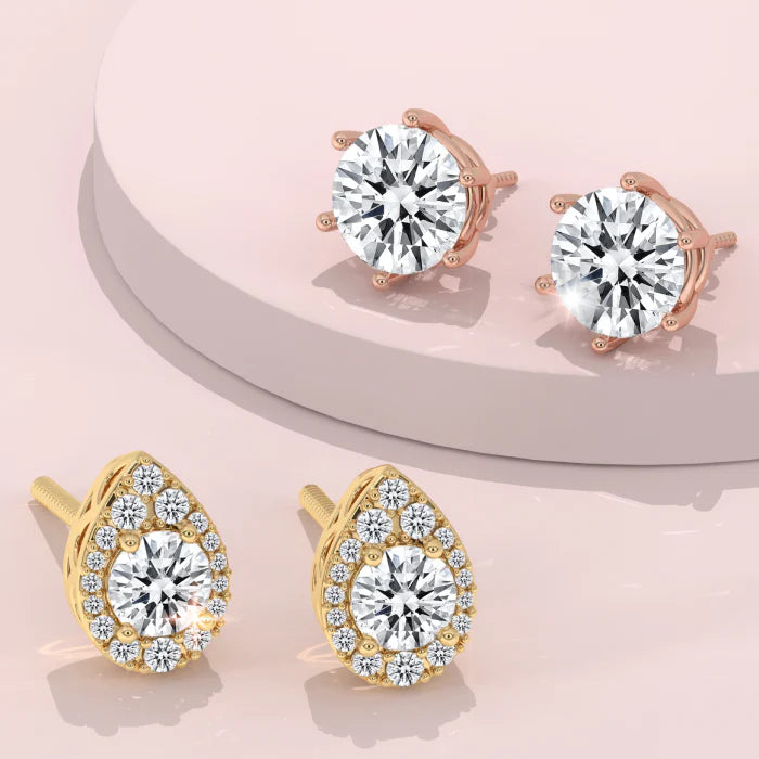 Lab Grown Diamond Earrings