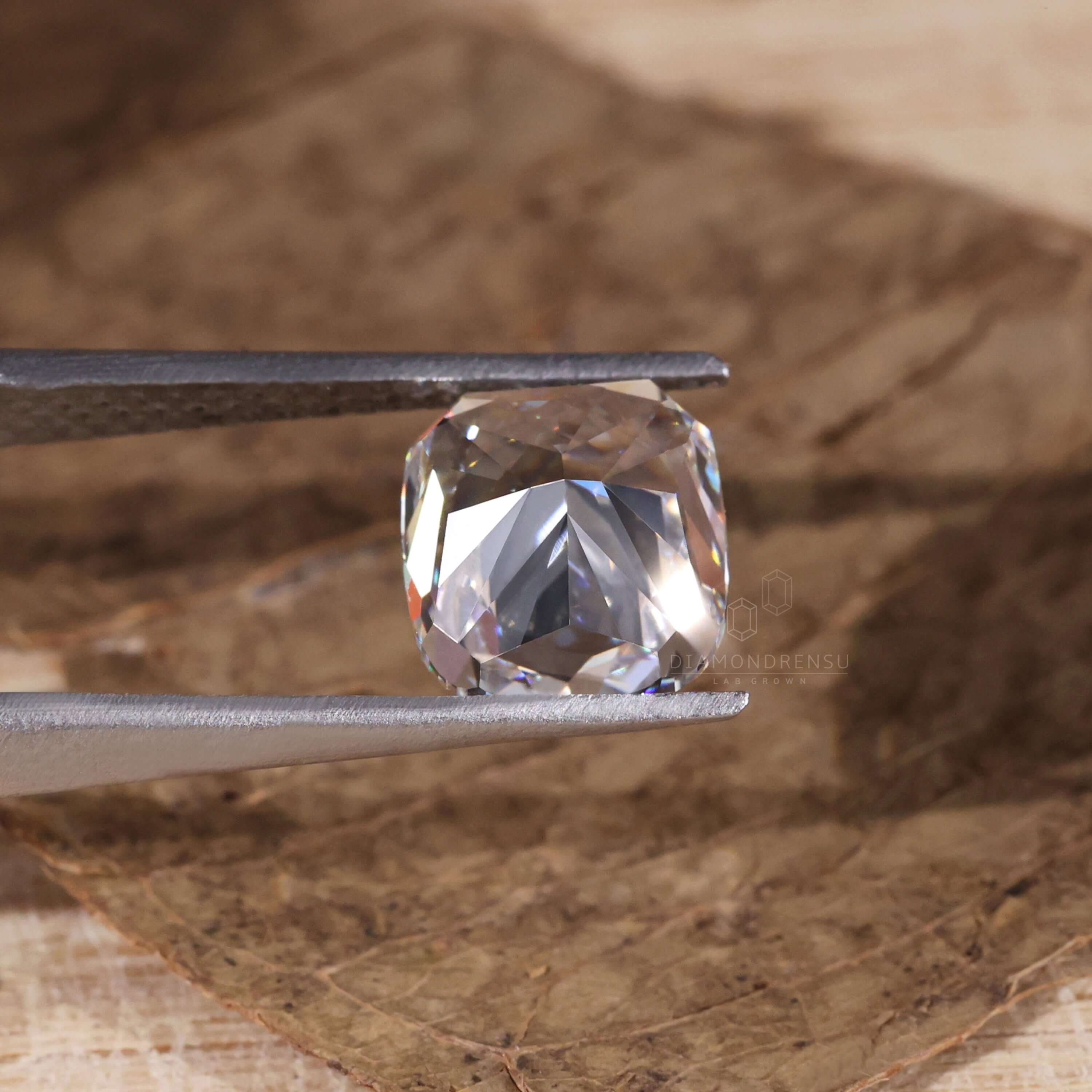 cushion cut lab diamond