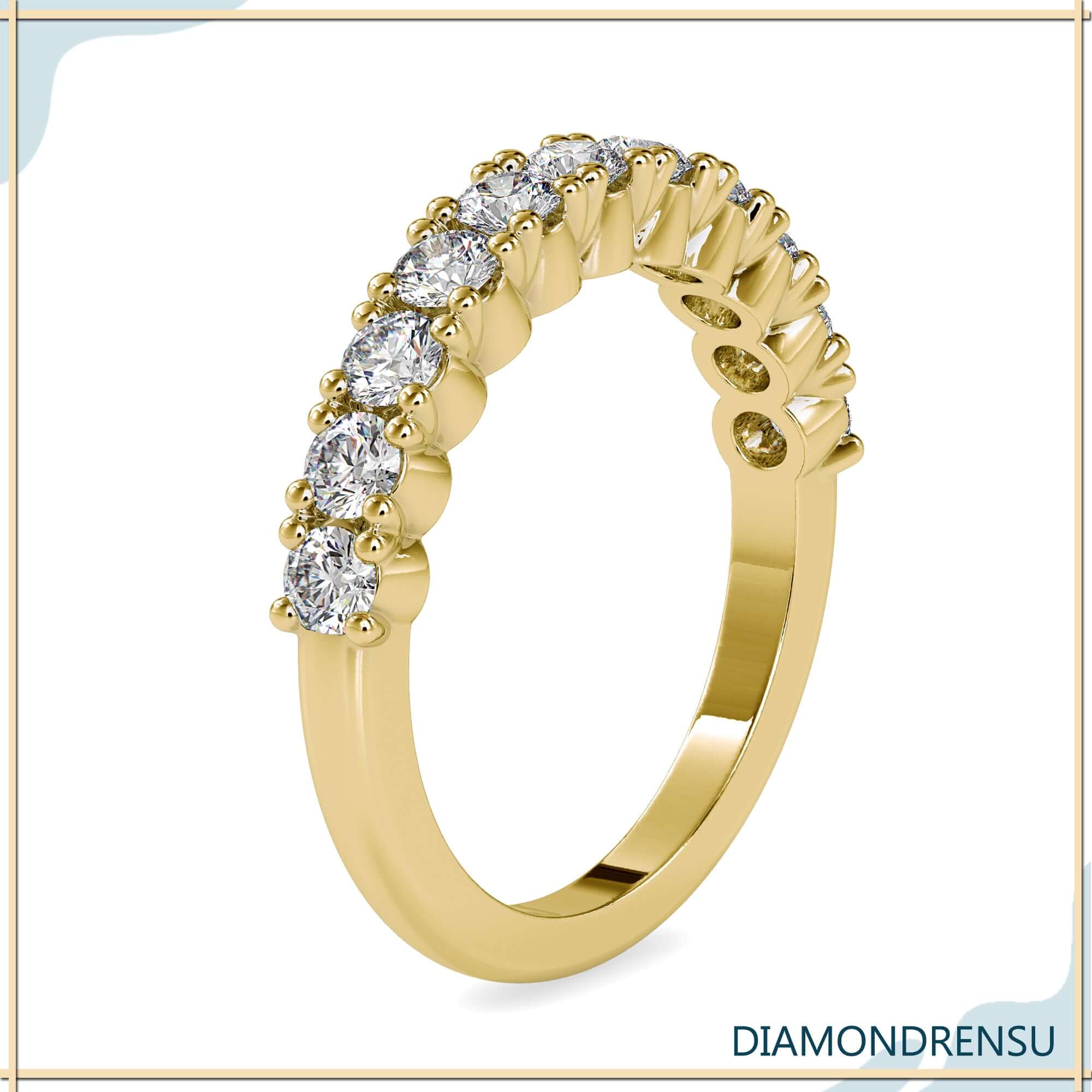 moissanite eternity band - diamondrensu