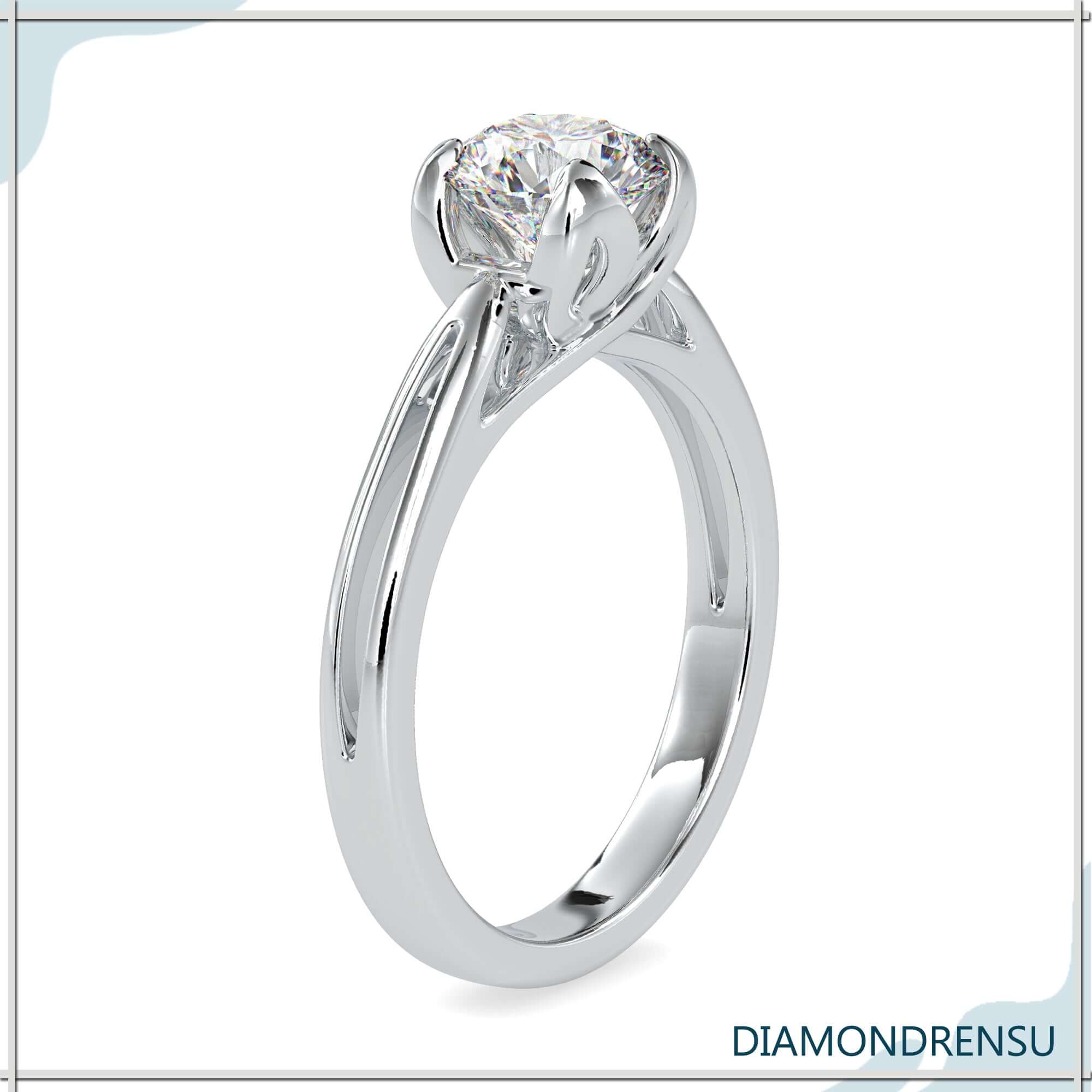 round cut ring - diamondrensu