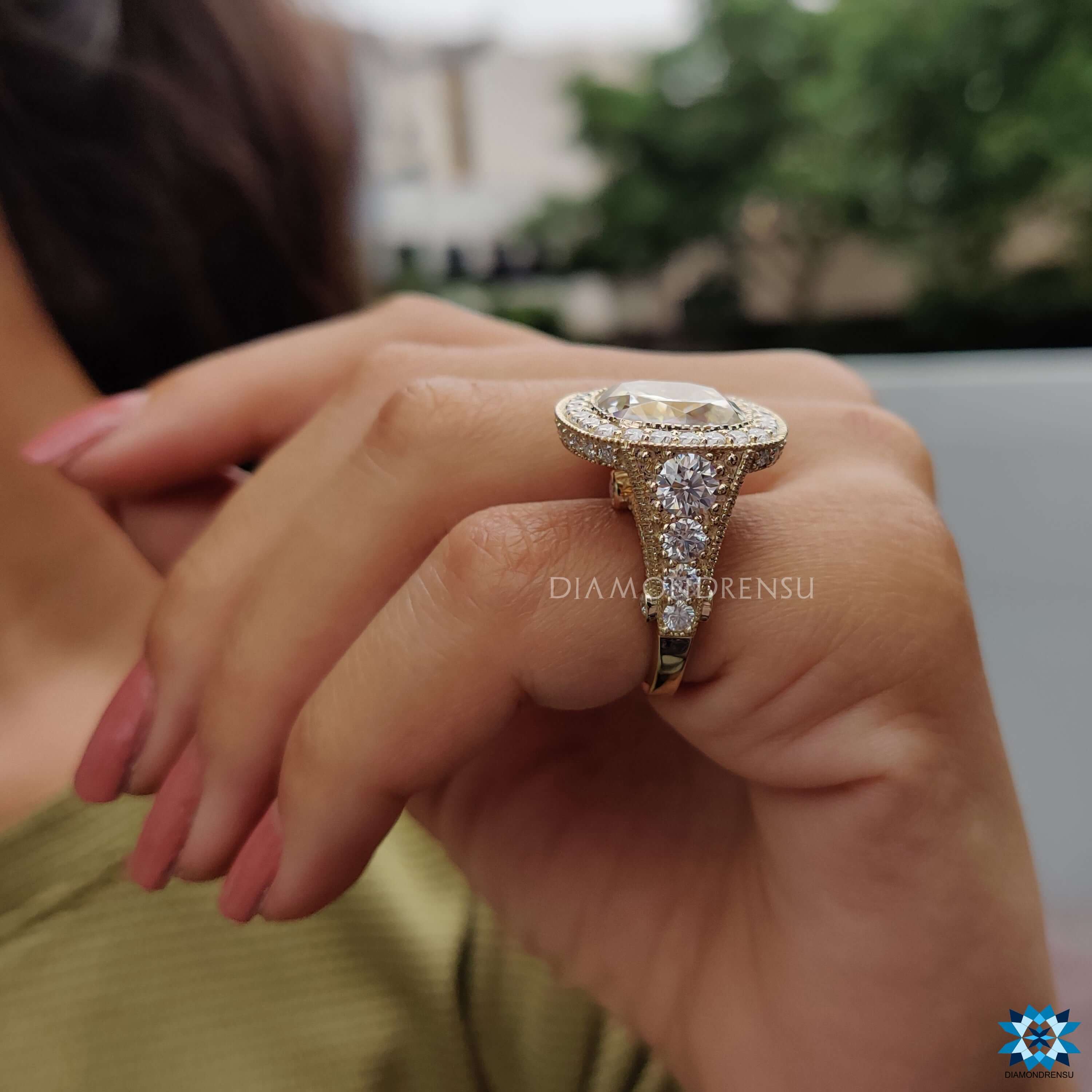 vintage diamond engagement rings - diamondrensu