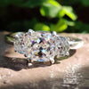 moissanite engagement ring - diamondrensu