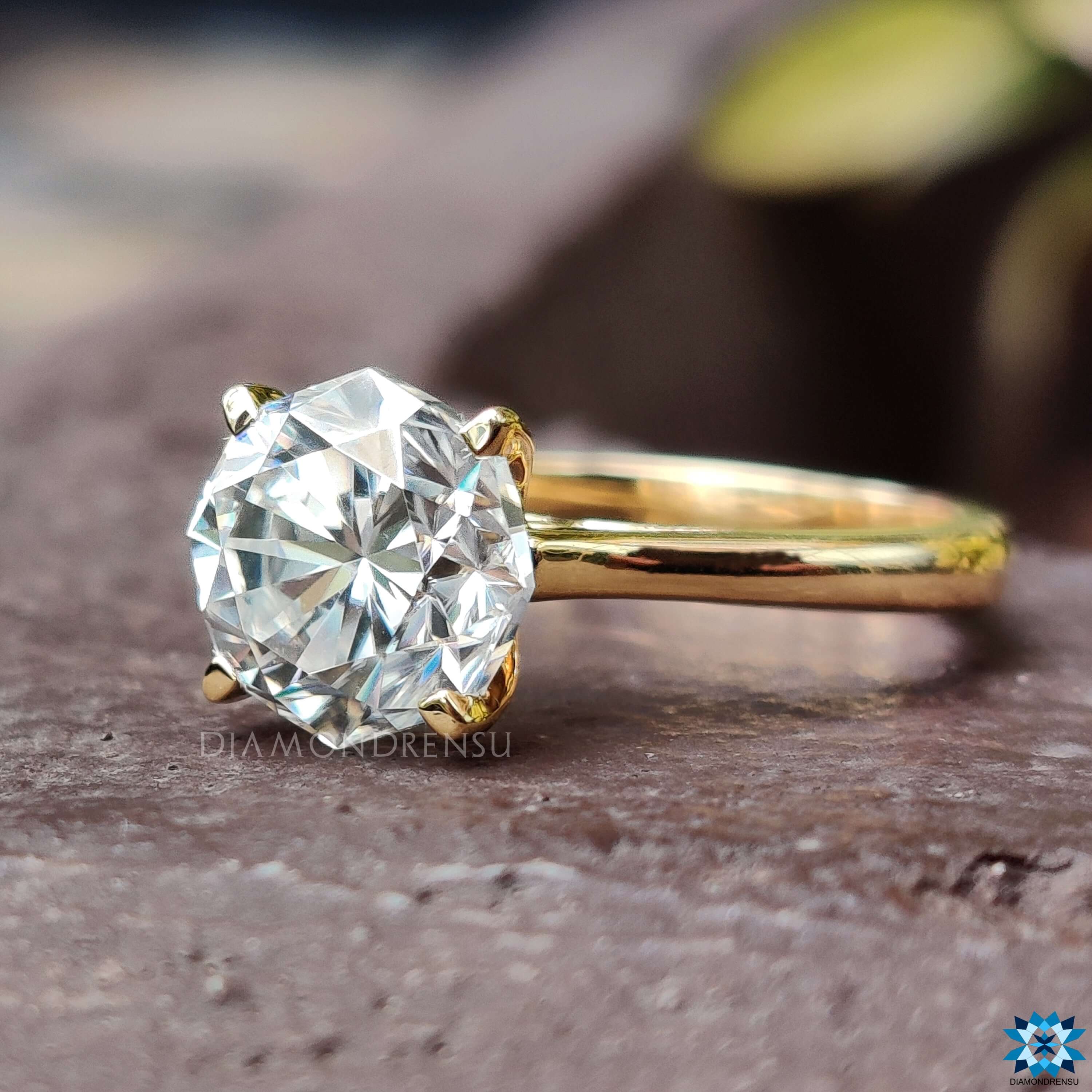 moissanite ring