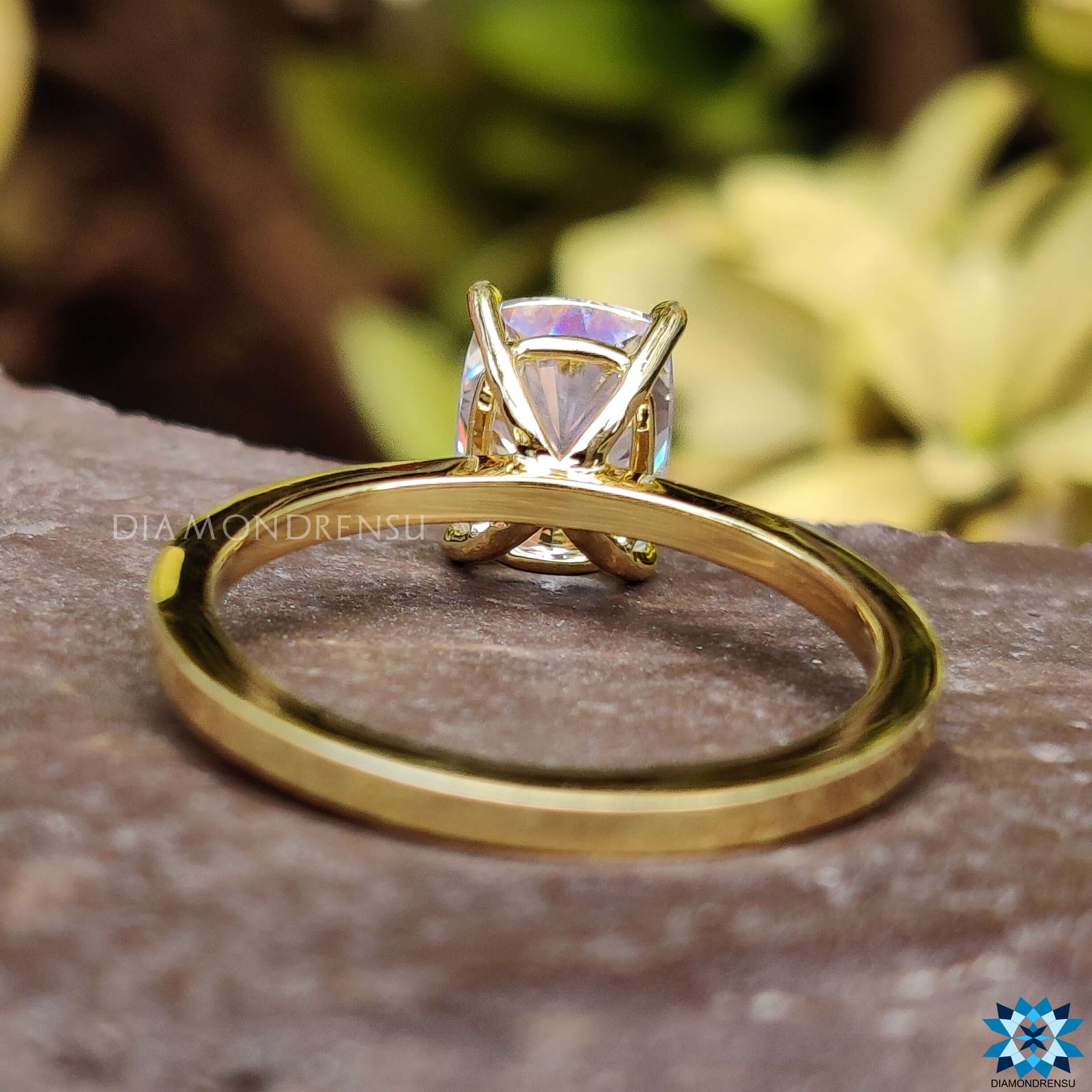 moissanite ring - diamondrensu