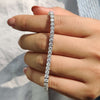 moissanite tennis bracelet