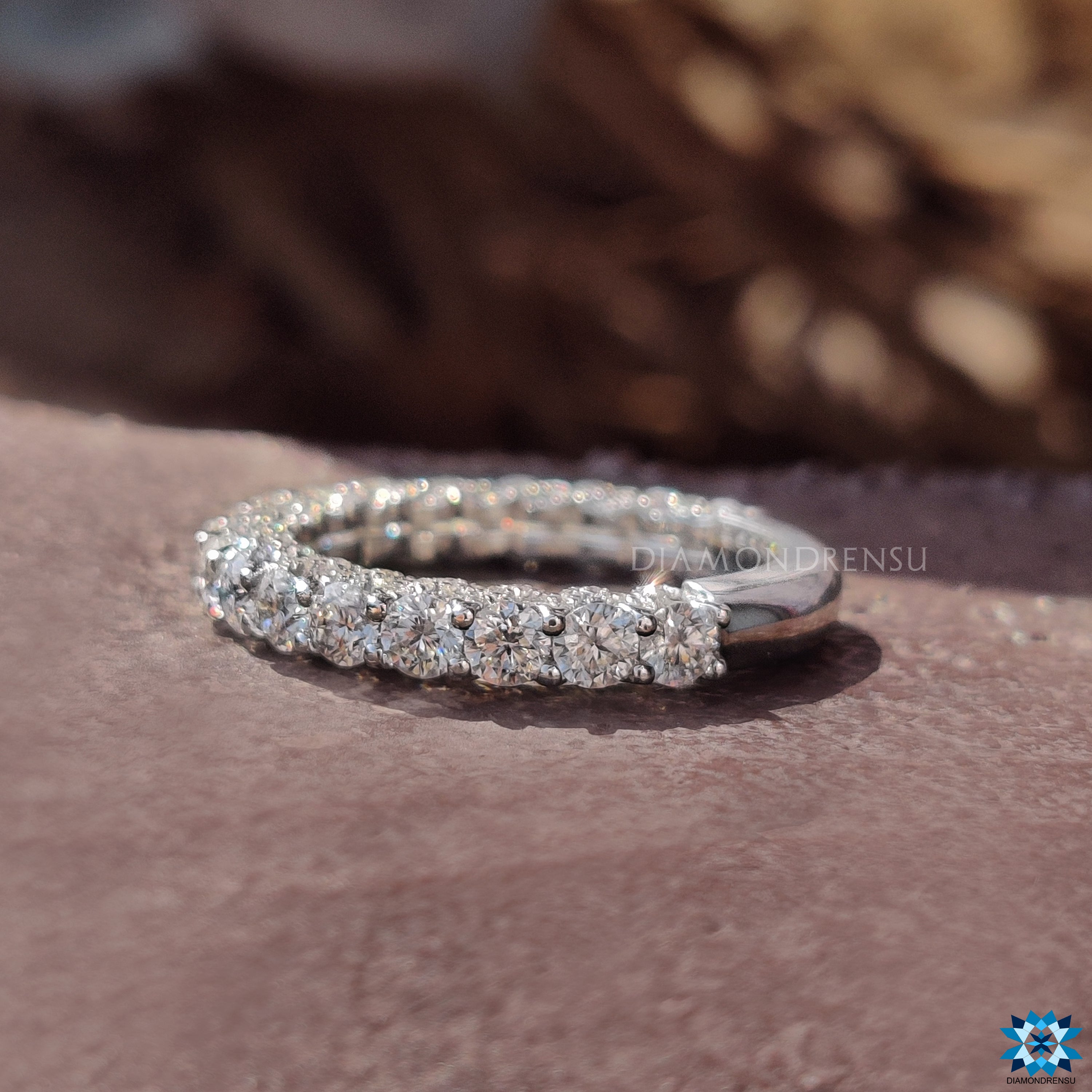 moissanite wedding rings - diamondrensu