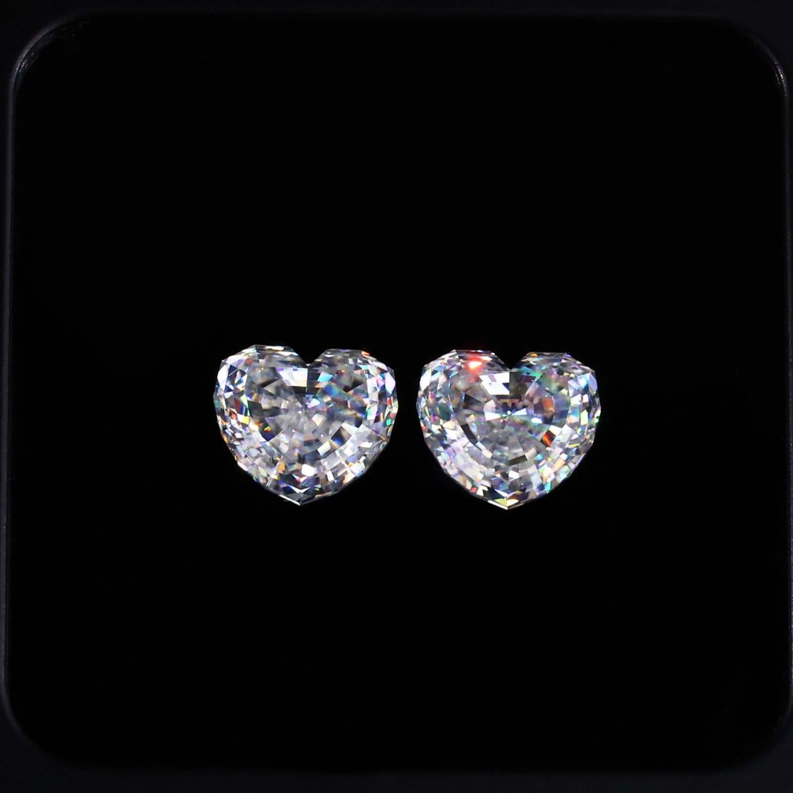 best pair loose moissanite