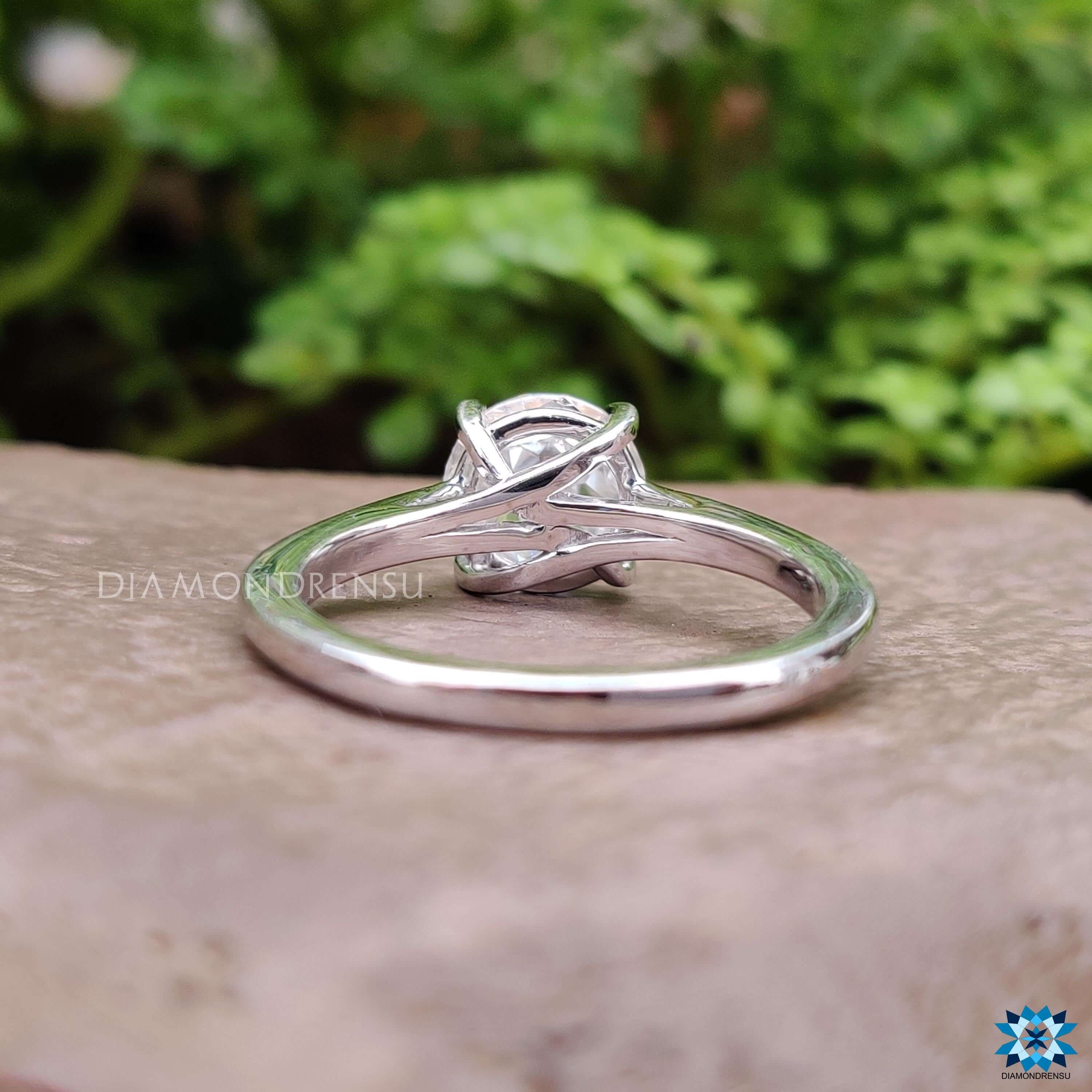 rose cut engagement rings - diamondrensu