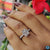 elongated cushion cut moissanite ring - diamondrensu