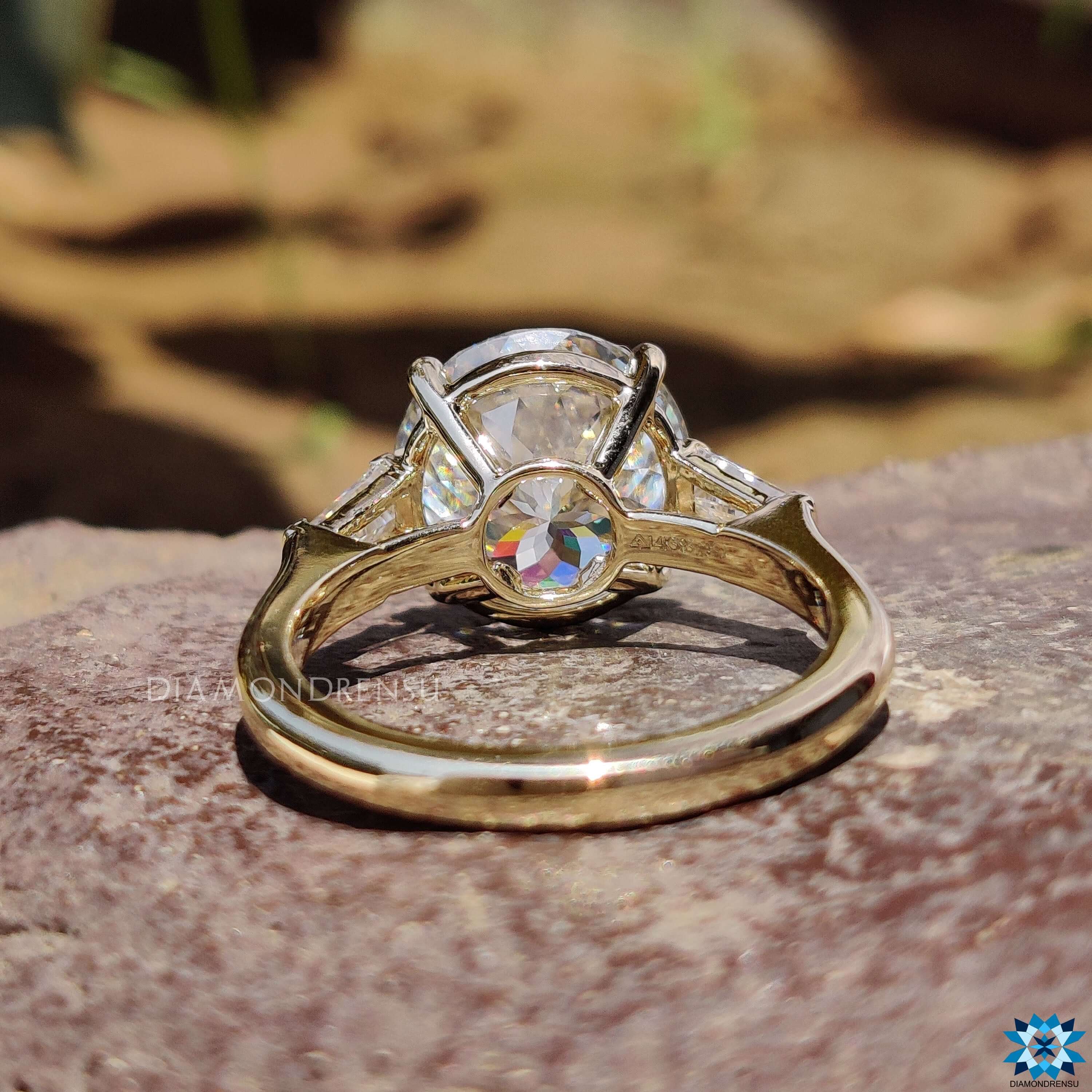 affordable moissanite engagement rings - diamondrensu