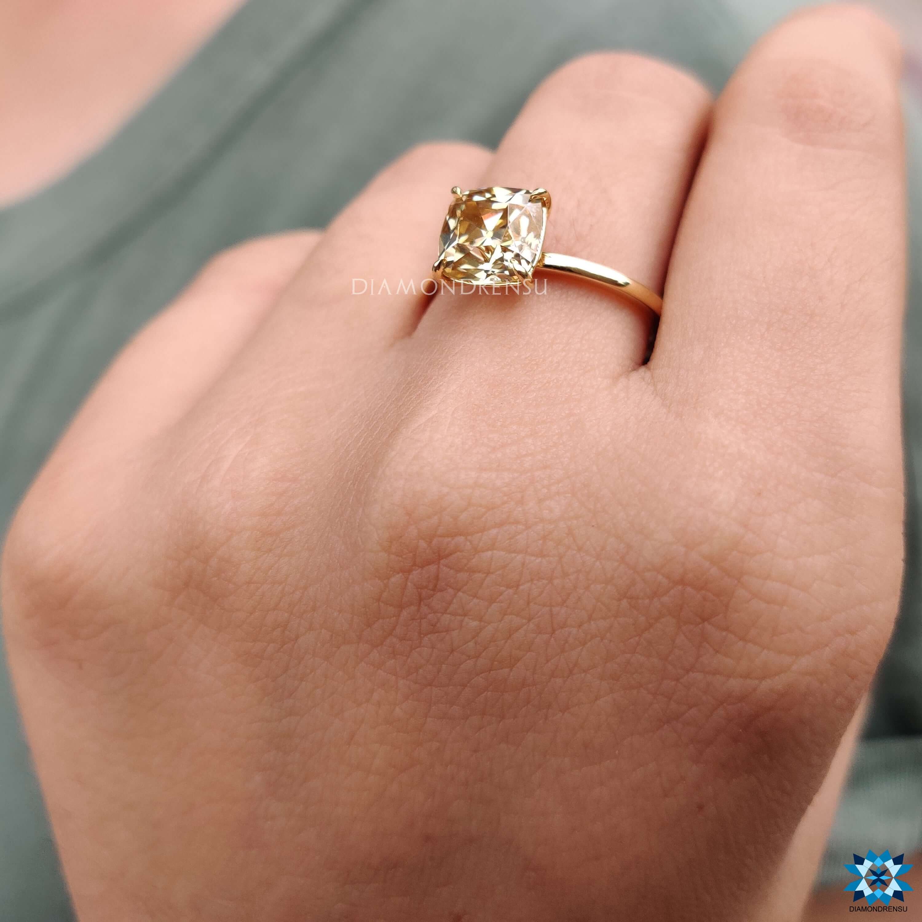 affordable moissanite engagement rings - diamondrensu