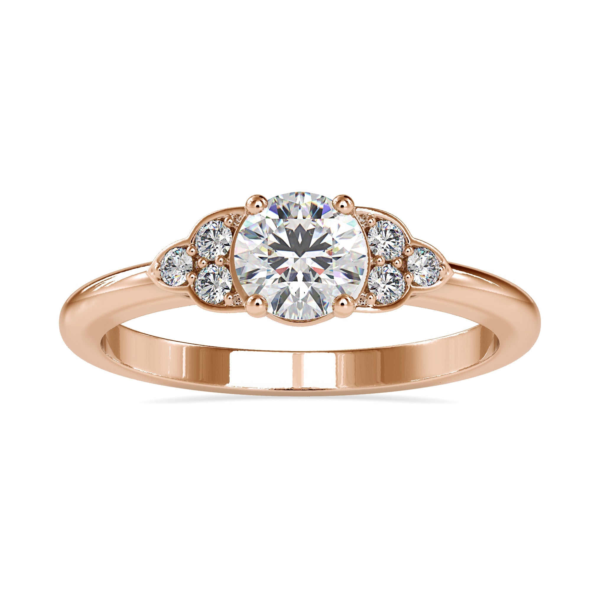 affordable moissanite engagement rings - diamondrensu