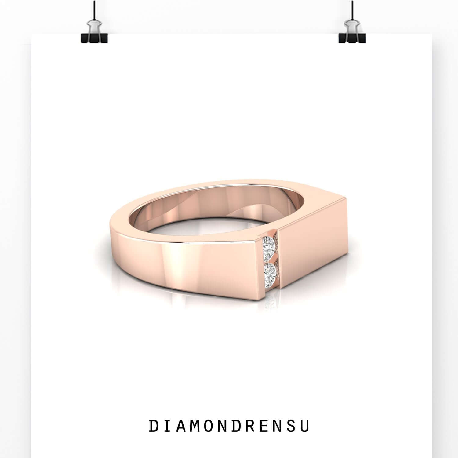 customized engagement ring - diamondrensu