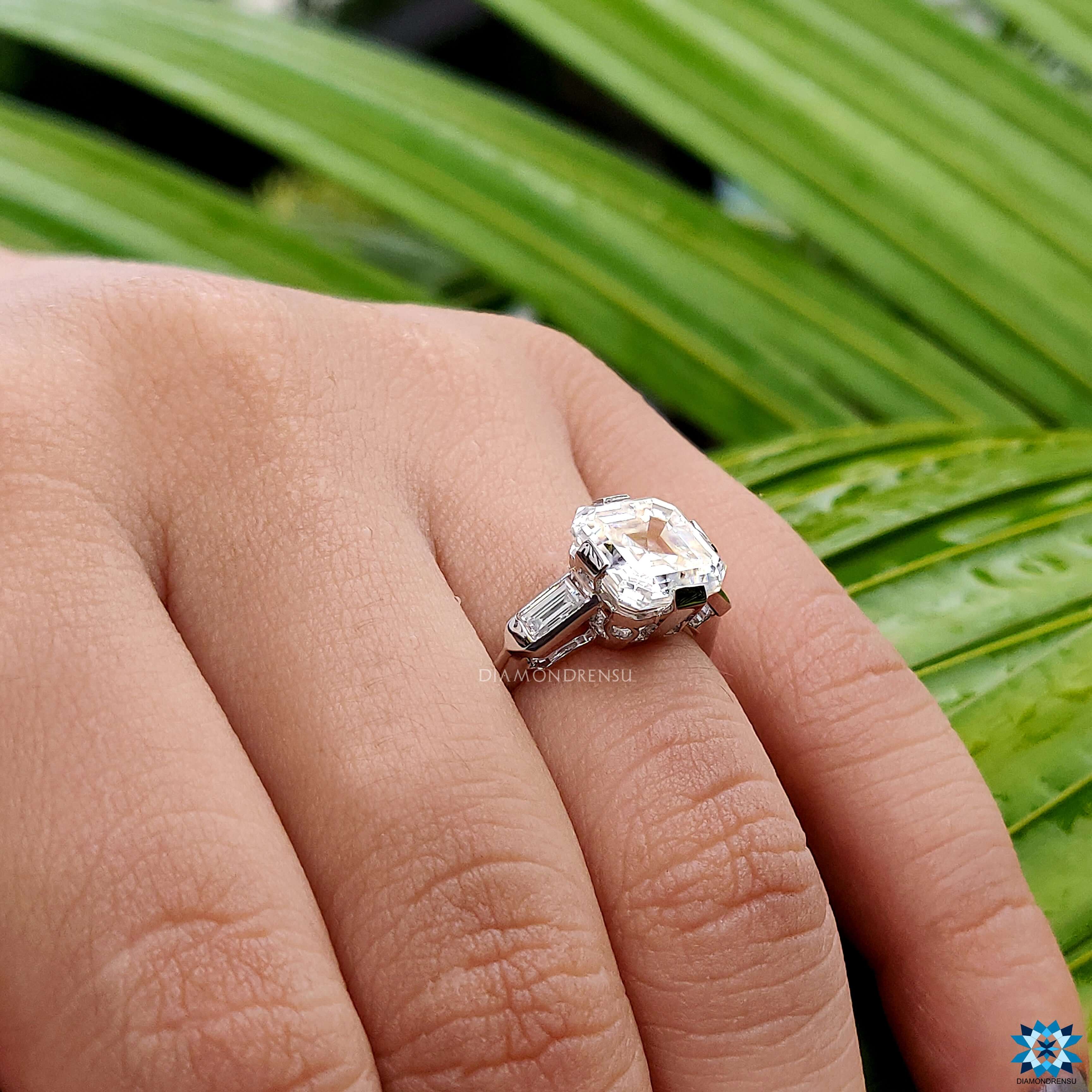 customized moissanite jewelry - diamondrensu