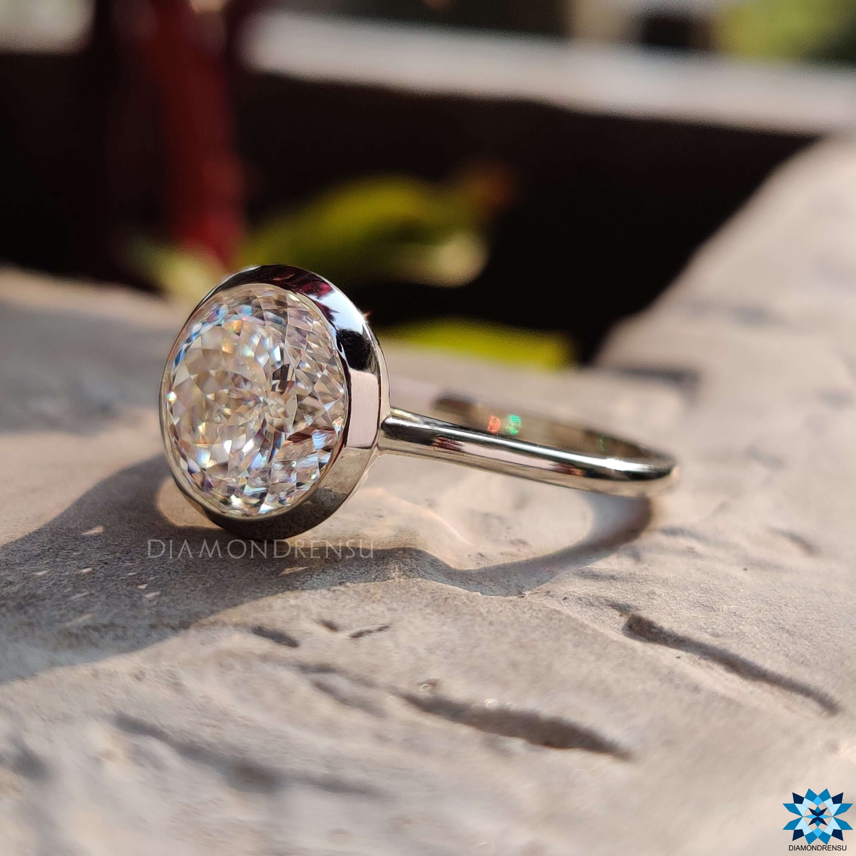 moissanite rings - diamondrensu