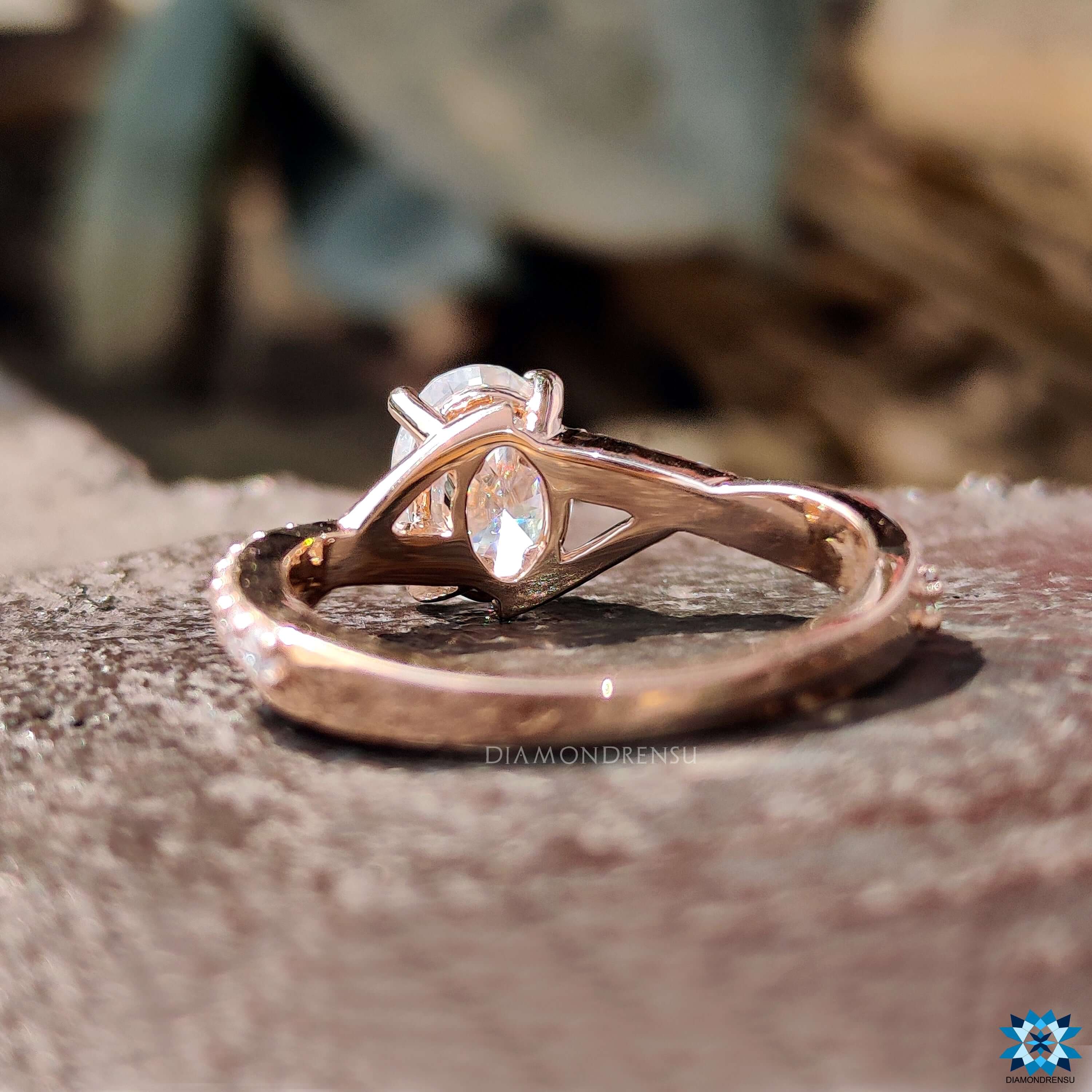 moissanite wedding bands - diamondrensu