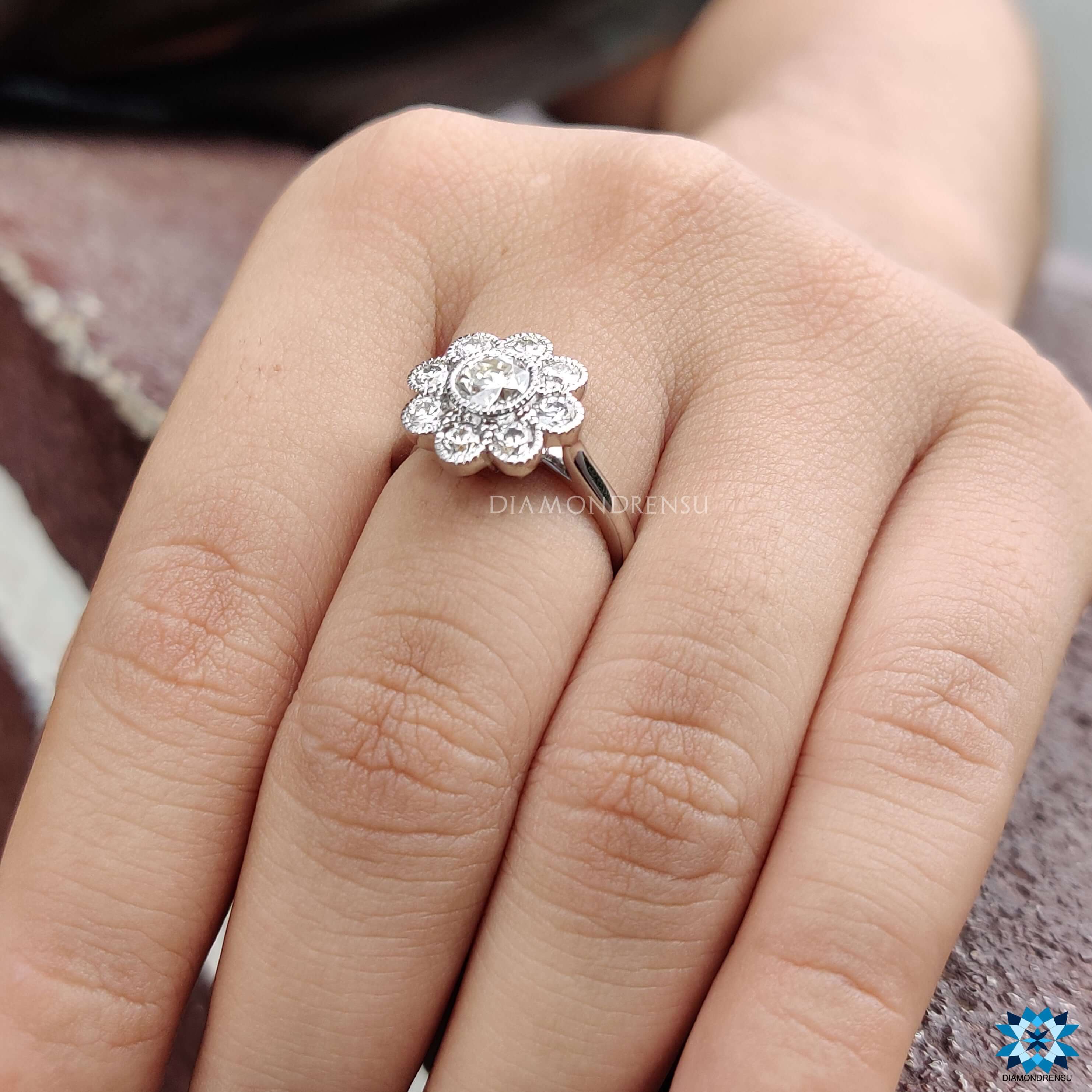 affordable moissanite engagement rings - diamondrensu