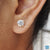 moissanite stud earrings - diamondrensu