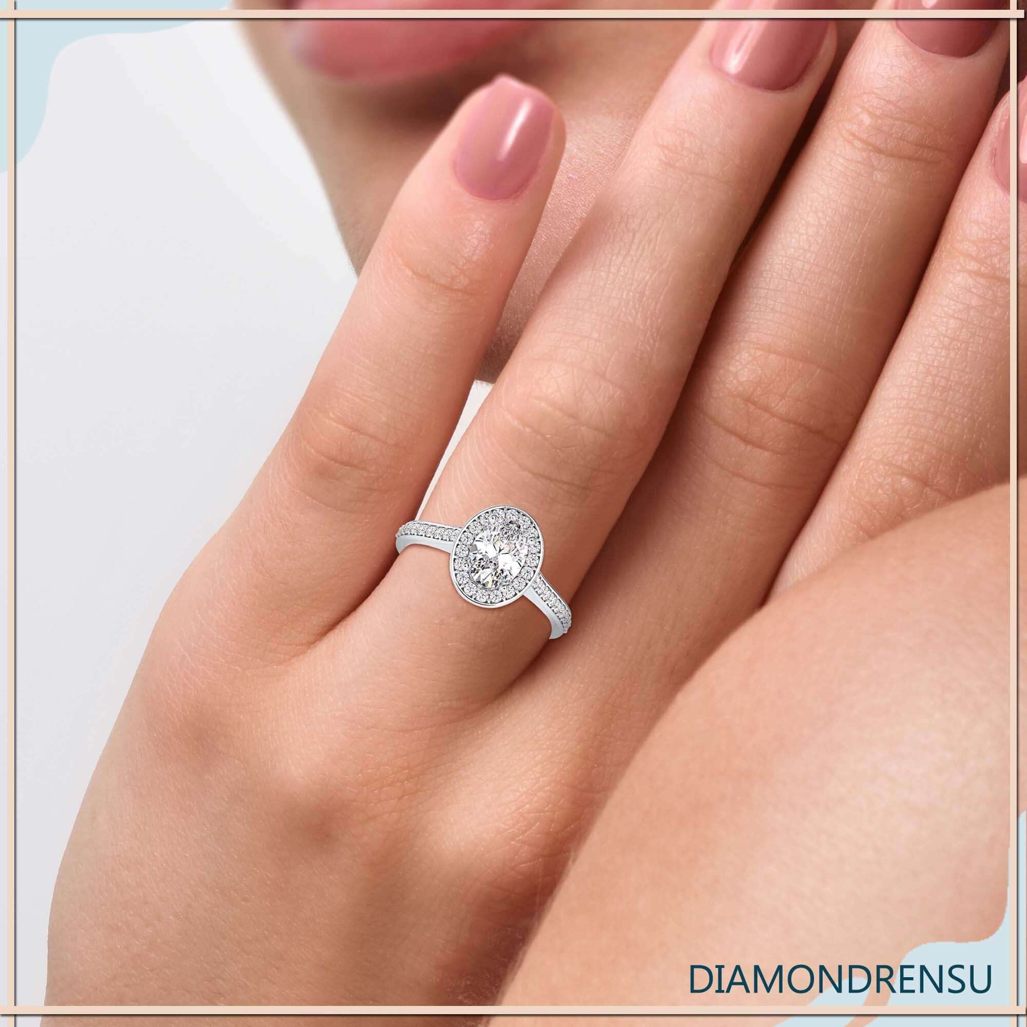 moissanite engagement rings - diamondrensu