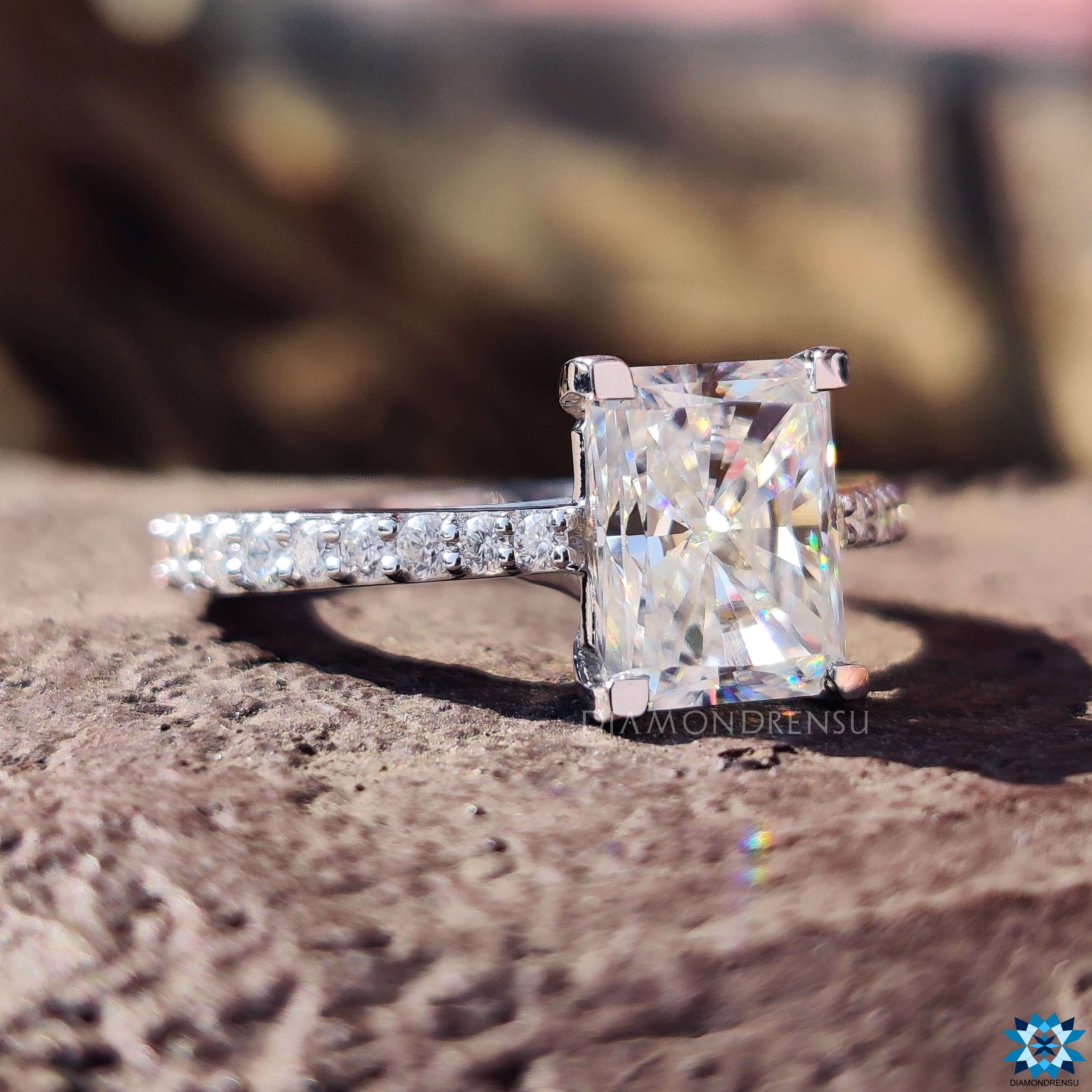 radiant moissanite