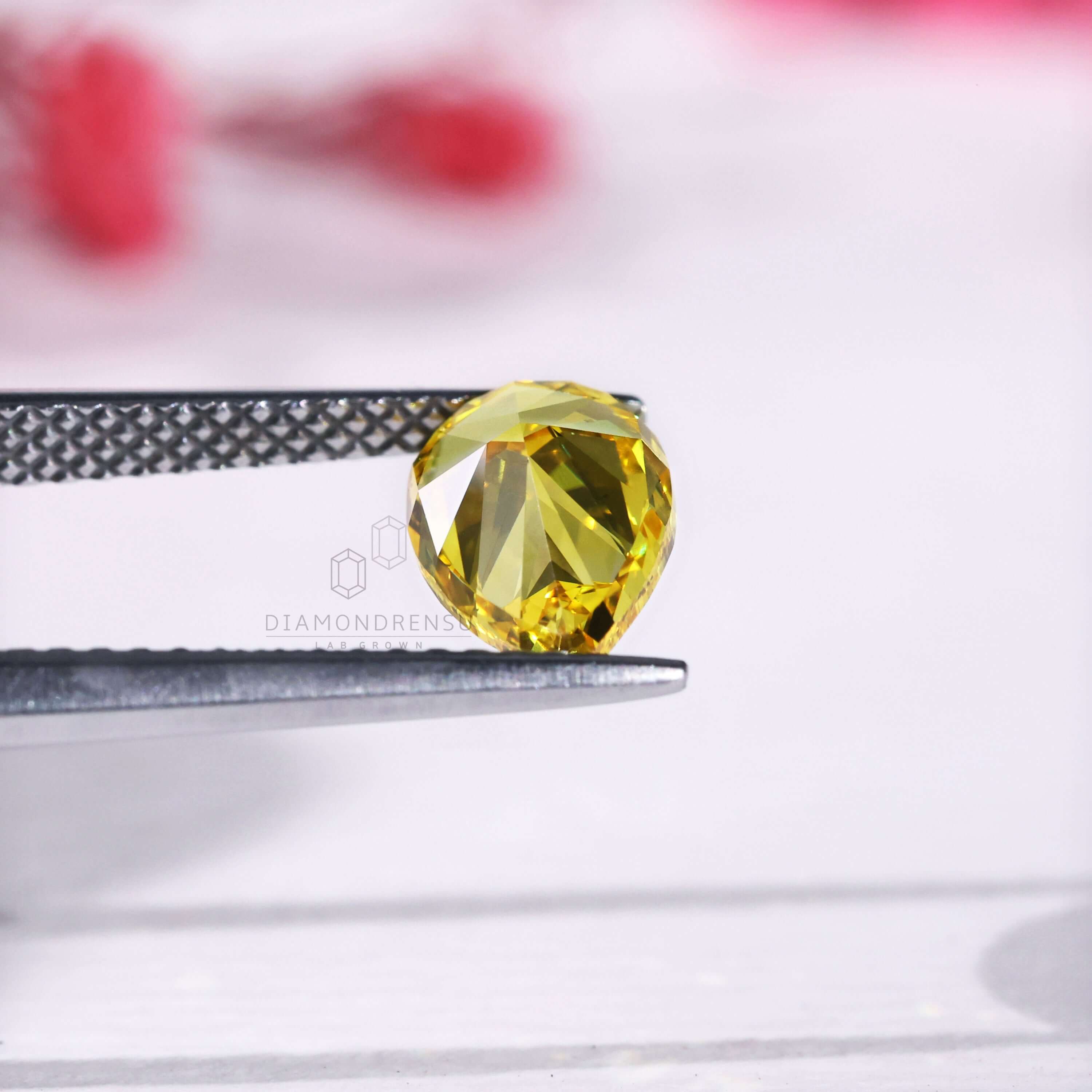 lab grown loose diamond