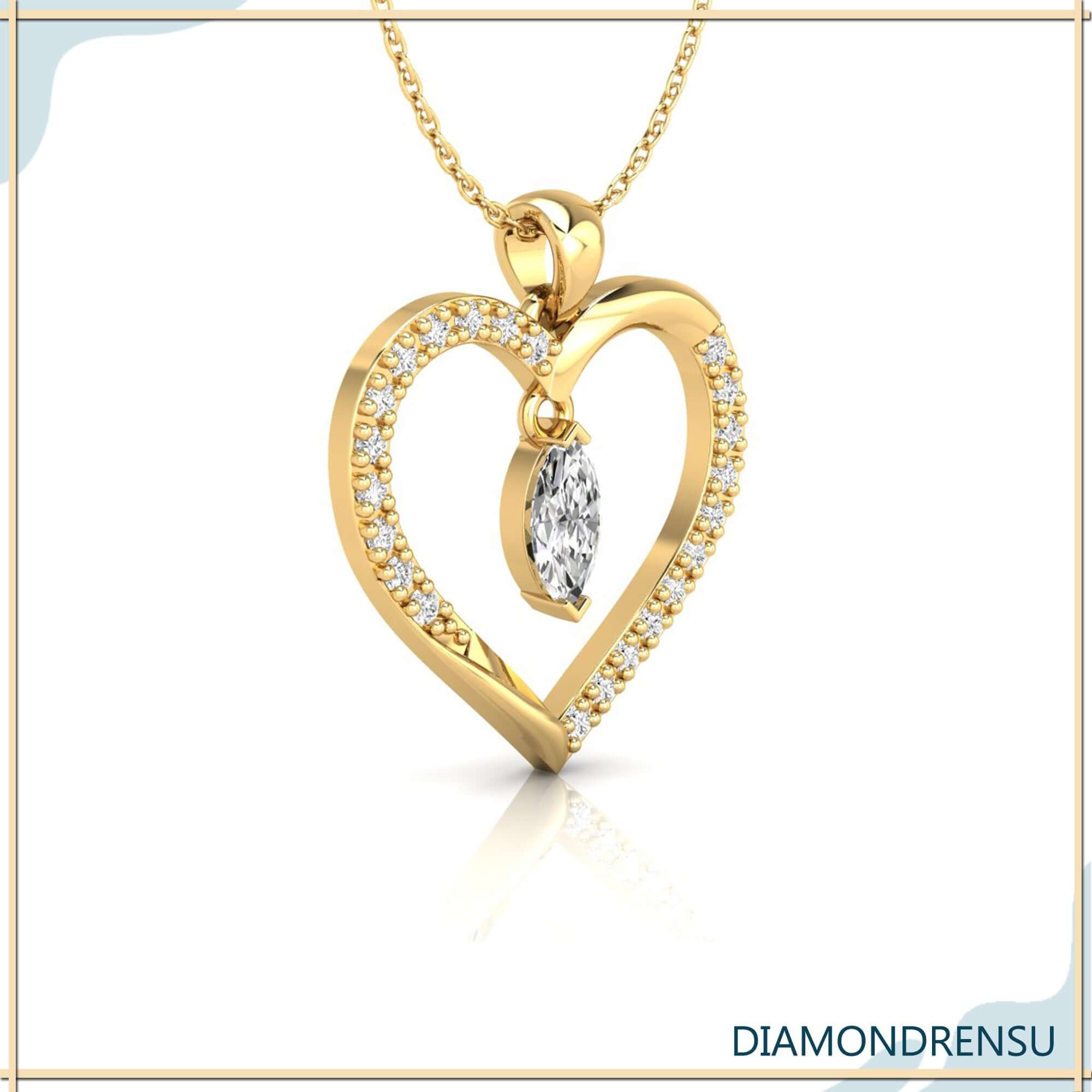 pendant necklace - diamondrensu