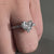 1.51 CT Heart Shae Lab Grown Diamond Pave Engagement Ring