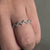 Round Diamond Zig Zag Band, Lab Grown Diamond Wedding Band