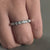 1.38 TW Emerald Cut Lab Grown Diamond 3/4 Eternity Wedding Band