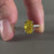 1.10 CT Fancy Yellow Oval Lab Grown Diamond Engagement Ring for Women