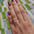 Emerald Cut Solitaire Ring with Classic Prong Setting Design