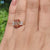 0.25 to 5.0 CT Emerald Cut Champagne Moissanite Three Stones Engagement Ring