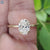 Gorgeous 1.55 CT Oval Cut Colorless Moissanite Solitaire Engagement Ring