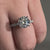 Round Double Hidden Halo Lab Grown Diamond Engagement Ring