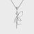 Dazzling Flying Angel Classic Anniversary Gift Pendant