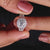 0.80 CT Round Cut Double Halo - Pave Lab Grown Diamond Ring