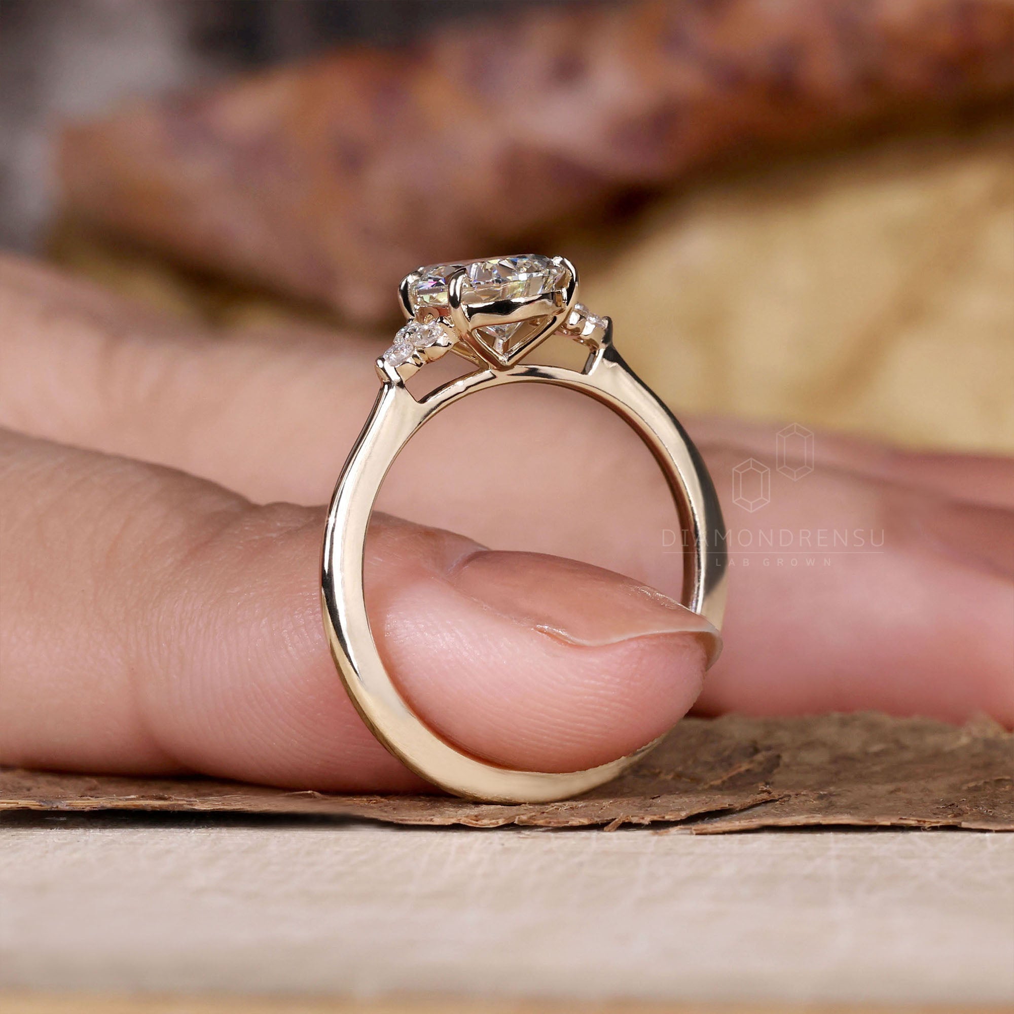 pear diamond ring - diamondrensu