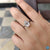 moissanite engagement ring - diamondrensu