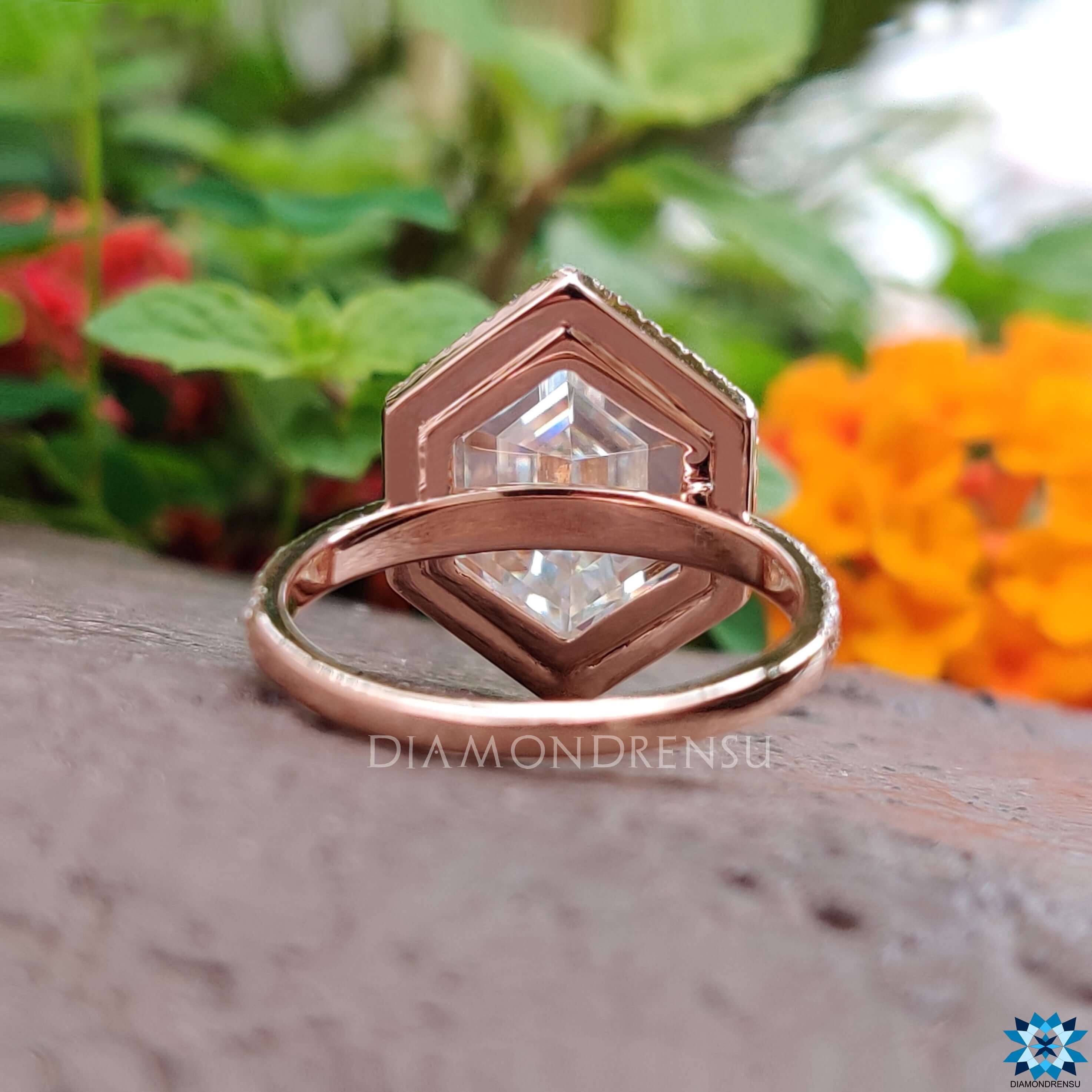 custom moissanite jewelry - diamondrensu