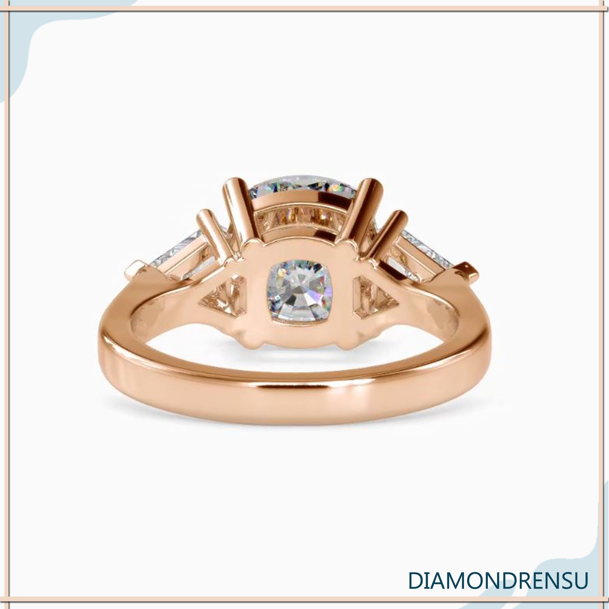 moissanite rings - diamondrensu