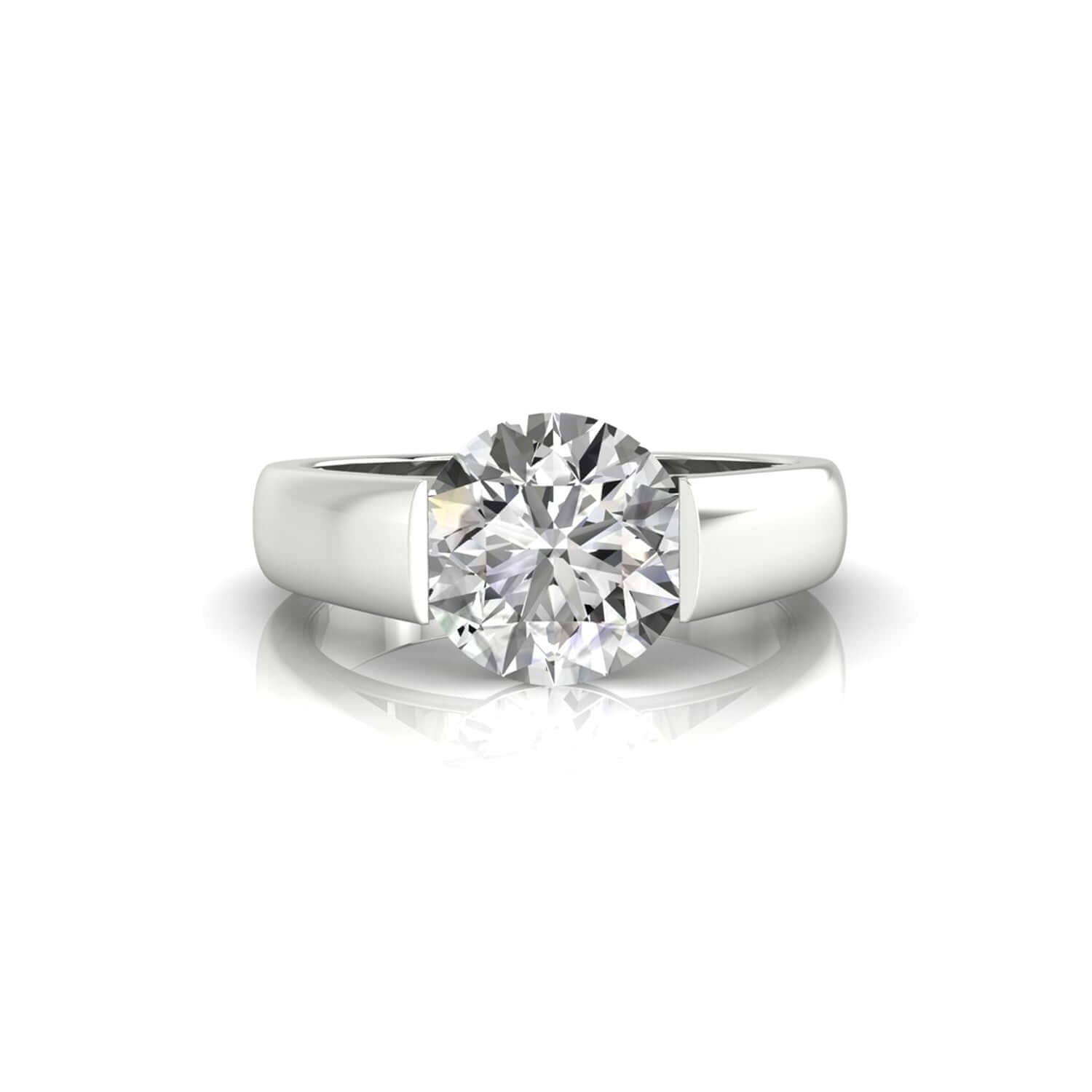 moissanite engagement rings - diamondrensu