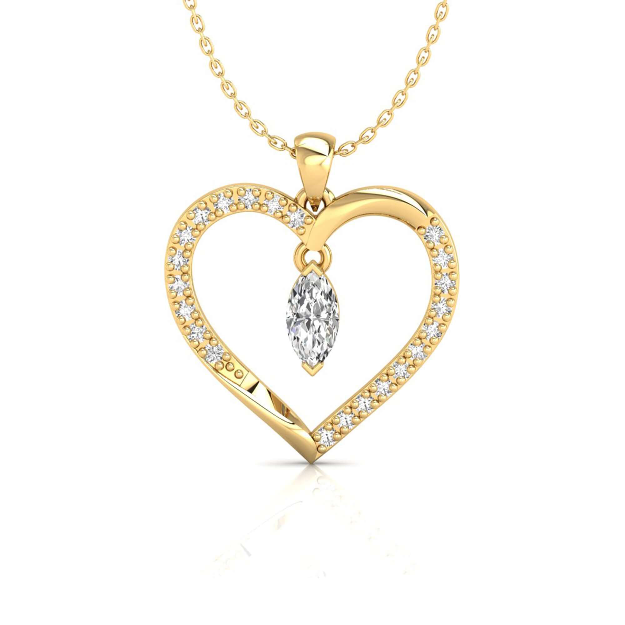 heart pendant - diamondrensu