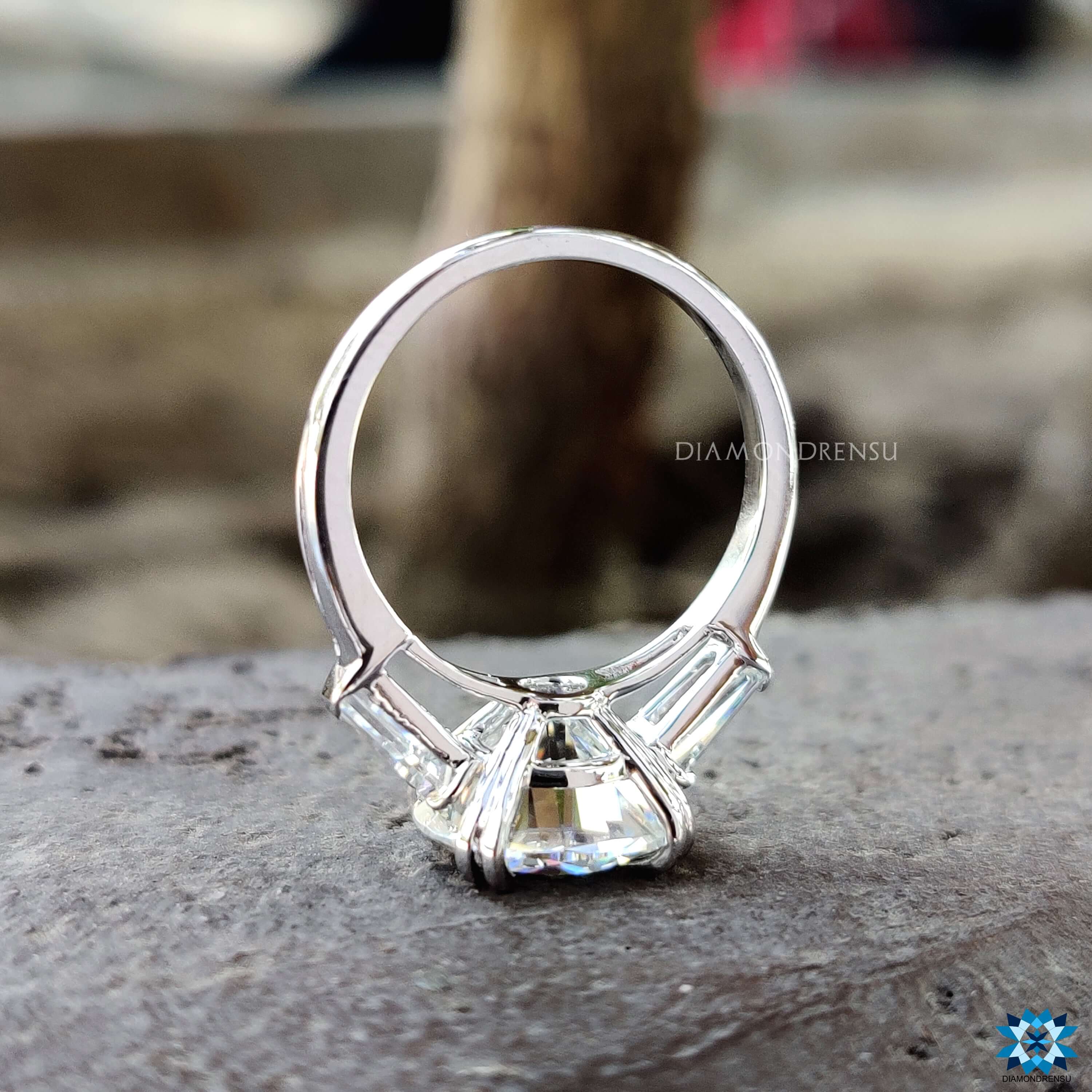 affordable moissanite engagement rings - diamondrensu