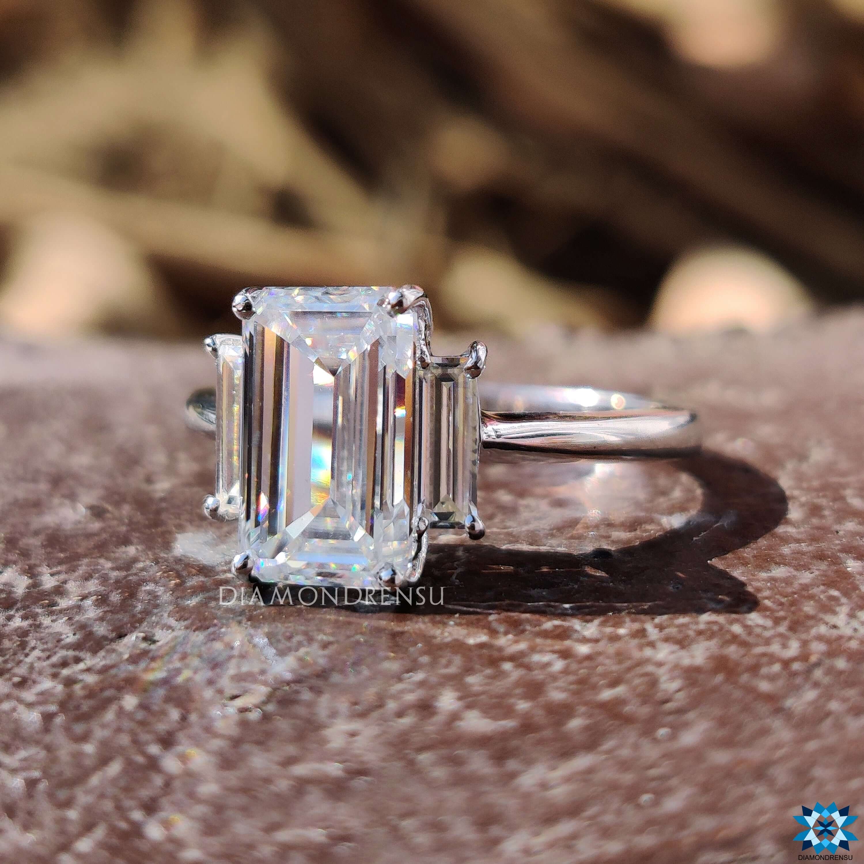 custom moissanite jewelry - diamondrensu